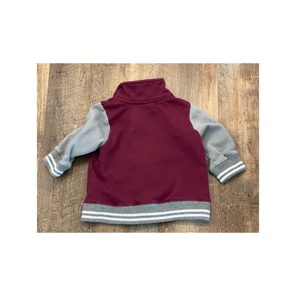 Texas A&M 12-18 months full zip fleece bomber jacket by Colosseum - Picture 2 of 7